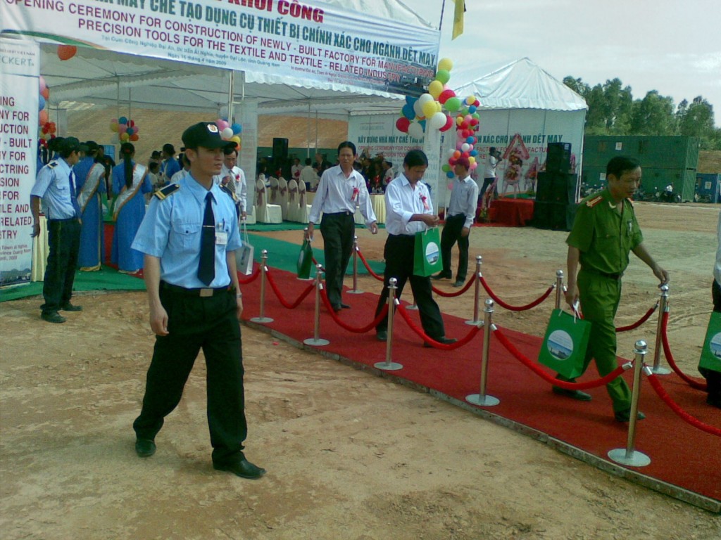 Công ty bảo vệ sự kiện tại Hà Nội