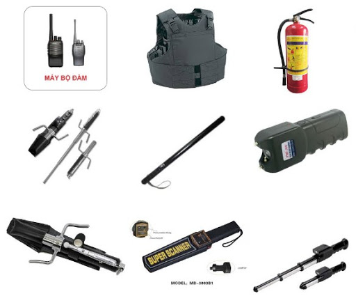 Lưu lại 10 công cụ bảo vệ và cách sử dụng dành cho nhân viên bảo vệ