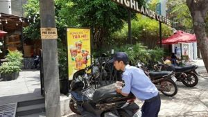 bảo vệ các quán cà phê